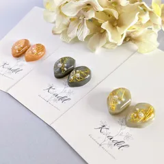 秋色イヤリング/ピアス