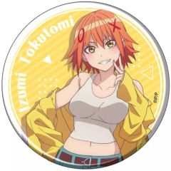 中古】バッジ・ビンズ 徳富泉(等身) 「ぽんのみち 缶バッジ 01.公式