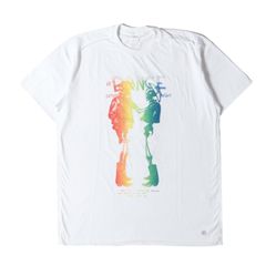【新品】AKA SIX エーケーエーシックス Tシャツ サイズ:M / 20SS fragment design JAMIE REID グラフィック クルーネック Tシャツ / ホワイト 白 / トップス カットソー 半袖 / コラボ【メンズ】