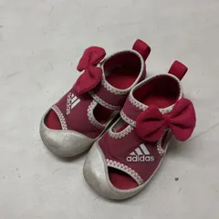送料無料★adidas アディダス★スポーツサンダル　スリッポン★女の子　ベビーキッズ　13.0 p★ピンク#51002s217