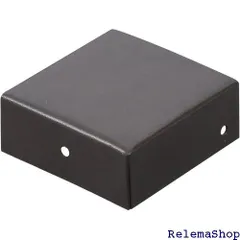 タカショー システムデッキ ラティス エンド金具 ブラウン 3590