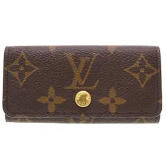 美品 ルイ ヴィトン ミュルティクレ4 モノグラム M69517 4連 キーケース LV 0104 LOUIS VUITTON