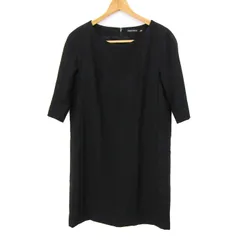 ドレステリア ワンピース トップス 七分袖 ウール 日本製 レディース 40サイズ ブラック DRESSTERIOR 【中古】のサムネイル