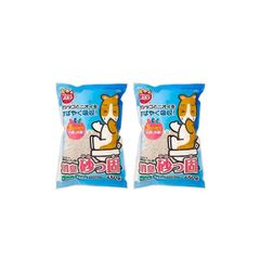 マルカン 消臭砂っ固 ６５０ｇ×２袋 トイレ砂 ハムスター リス 小動物用