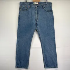 古着 リーバイス Levi's デニムパンツ 505 ストレート ジーンズ ジーパン 長ズボン 大きいサイズ w38 L32  ブルー メンズ