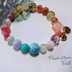 b31①♡CandyBOX♡ブレスレット♡ラリマー　ルビー　インカローズ　スーパーセブン　アゼツライト　　ストロベリークォーツ　ロードナイトシリカ　シトリン　　クンツァイト　アイリスアメジスト　アマゾナイト　アゼツライト　ハーキマーダイアモンド　ローズクォーツ