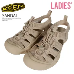 KEEN (キーン) WOMENS NEWPORT H2 (ウィメンズ ニューポート H2) レディース サンダル ハイブリッド ストラップ 普段使い デイリーユース カジュアル ストリート アウトドア ベージュ (モノクローム/サファリ) 1027353