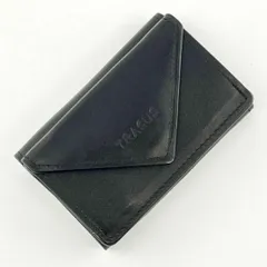 新品 ミニ財布 レディース 三つ折り 本革 コンパクト 小さい財布 ブラック 黒 小銭入れ付き カードポケット3枚 お札入れあり シンプル 上品 高品質 プレゼント ギフト 人気 TRAC-KS トラックス ブランド財布 プレゼント 贈り物 ビジネス 仕事 黒