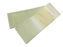 重ね衿 ねこやなぎ色／乳白／蒸栗色 ぼかし 銀通し 訪問着 や 付下 など セミフォーマル な 着物に最適 重衿 重襟 伊達えり 26275