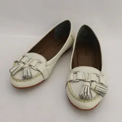 REGAL / リーガル ◆タッセルビットローファー/レザー/ホワイト/23ｃｍ 【レディース/ガールズ/LADY/女性/婦人】【靴/クツ/シューズ/SHOES】 レディースファッション【中古】 