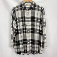 MACKINTOSH オンブレ チェック レーヨン 長袖シャツ サイズ44 Ｇ7Ｍ74-704-09 07053201 02のサムネイル