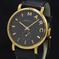 稼働 マークバイマークジェイコブス QZ MBM1269 ブラック文字盤 メンズ腕時計 YUM 2000000 NSK