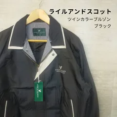 ライルアンドスコット　ツインカラーブルゾン　ブラック　Mサイズ**