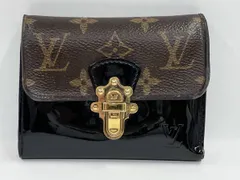 【希少・美品】ルイヴィトン チェリーウッド コンパクト モノグラム 箱付き Louis Vuitton ポルトフォイユ・チェリーウッド コンパクト