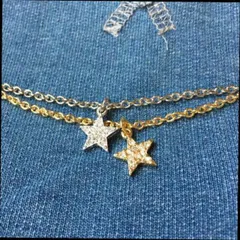 2set☆スターネックレス メンズ