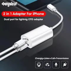 Lightning端子 2in1変換アダプタ