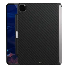 カーボン ブラック [Haflyer]iPad Pro 11 インチ ケース (2022/2021/2020/2018モデル) iPad Air 5 ケース iPad Air4 10.9 インチ アラミド繊維 第5/4世代 2022/2020モデル Penci