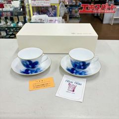 ブルーローズ コーヒー カップ＆ソーサー ペア 大倉陶園 湘南台店