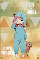 【中古】ポストカード アーニャ・フォージャー(お眠) ポストカード 「SPY×FAMILY アニメ1クール目放送記念フェア in アニメイト」 対象商品購入特典