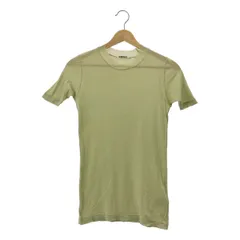 オーラリー リブカットソー 新品未使用 サイズ1 オーラリー AURALEE カットソー グリーン サイズ表記1 - メルカリ