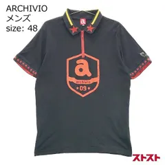 ARCHIVIO アルチビオ 半袖ハーフジップポロシャツ スター 星 48 ［240001893056］#のサムネイル