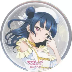 【中古】バッジ・ピンズ 津島善子 「ラブライブ!サンシャイン!! Aqours 6th LoveLive! ～KU-RU-KU-RU Rock ’n’ Roll TOUR～ ＜WINDY STAGE＞ 缶バッジ」 会場限定ガチャ景品