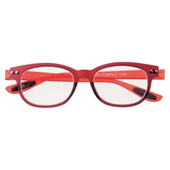 新品 colorfulook メガネ レッド ウェリントン 軽量 おしゃれ 5563-00