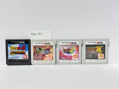 ドラゴンボール Z ドラゴンボールヒーローズ 4枚セット Nintendo DS 3DS ソフト本体のみ 動作確認済み