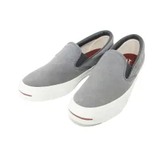 グラフペーパー Graphpaper × コンバース CONVERSE 美品 箱付き ジャックパーセル スニーカー スリッポン シューズ 26.0㎝ グレーのサムネイル
