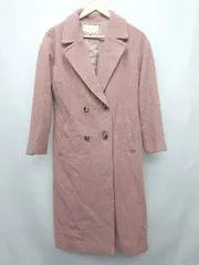◇ PROPORTION BODY DRESSING プロポーション ウール混 キレイめ 長袖 コート サイズ2 ピンクベージュ系 レディース P  【1405090018260】のサムネイル