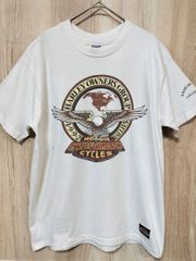 【USA製】90's 「HARLEY-DAVIDSON 半袖Tシャツ ホワイト OWNERS GROUP