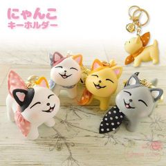 にゃんこキーホルダー 全4種 1個  keyring-01
