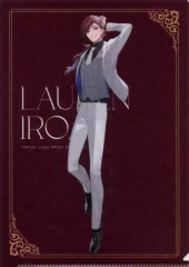 【中古】クリアファイル ローレン・イロアス(スーツ) オリジナルA4クリアファイル 「バーチャルYouTuber にじさんじ×ローソン」 対象お菓子購入特典