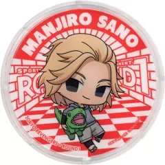 【中古】食器 佐野万次郎 アクリルコースター デフォルメイラスト ROUND1ver. 「東京リベンジャーズ×ラウンドワン キャンペーン! 第2弾」 コラボドリンク注文特典