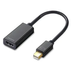 Mini DisplayPort to HDMI 変換アダプター 4X/X14 ブラック 小型タイプ 長さ：0.5m ka10000a088