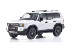 【新品】ミニカー 1/43 トヨタ ランドクルーザー 250 ZX オプションホイール Ver.(プラチナホワイトパールマイカ) [KS03927PW]