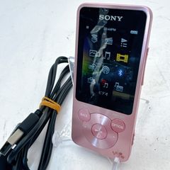 SONY ウォークマン NW-S14 8GB ピンク Bluetooth対応 新品バッテリー搭載 高音質ポータブルオーディオプレーヤー MP3プレイヤー 音楽プレイヤー FMラジオ microSD対応 USBケーブル付属 動作確認済み クリーニング済