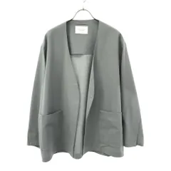 PUBLIC TOKYO ノーカラージャケット 02 ホワイト美品 PUBLIC TOKYO ノーカラージャケット 02 ホワイト美品 PUBLIC