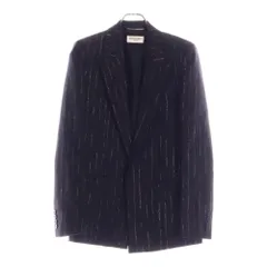 SAINT LAURENT PARIS (サンローランパリ) ピンストライプ 1Bテーラードジャケット 680069 ブラック/ゴールドのサムネイル