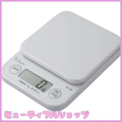【特価】タニタ(Tanita) クッキングスケール キッチン はかり 料理 デジタル 2kg 1g単位 ホワイト KF-200 WH