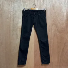 希少【dsquared2 ディースクエアード  【商品名】Regular Clement Jean /ストレッチ デニム パンツ/ブラックデニム