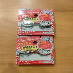 ダイソー　つけまつげ　グラマラスタイプ　アイラッシュ　2個セット　匿名即日