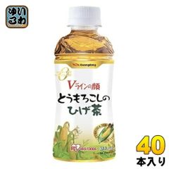 アイリスオーヤマ とうもろこしのひげ茶 340ml ペットボトル 40本 (20本入×2 まとめ買い) 茶飲料 お茶 ゼロカロリー ゼロシュガー