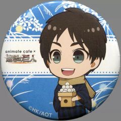 進撃の巨人 アニメイトカフェ お月見 缶バッジ エレン - メルカリ