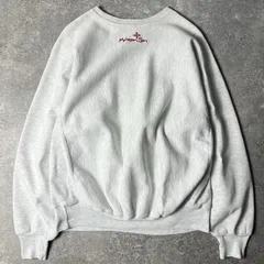 90s USA製 MV SPORT 企業物 ロゴ 刺繍 RWタイプ スウェット トレーナー XL / 90年代 アメリカ製 オールド リバース グレー
