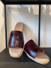 バジョルゴ　BajoLugo 　サンダル　ペイズリーブラウンビットゴールド 27.5cm（BG-347）SAMPLE商品