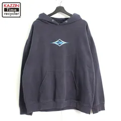 00s oceanpacific 両面プリント スウェット パーカー メンズ 表記Lサイズ