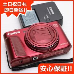 超美品 PowerShot SX720 HS レッド 即日発送 コンデジ Canon 本体 土日祝発送OK 04000