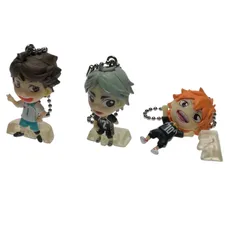 でふぉめmini　ハイキュー!!　vol.1 日向翔陽　菅原孝支　でふぉめmini ハイキュー!! vol.2　及川徹　キャラクター フィギュア　マスコットキーホルダー　ミニフィギュア　3セット