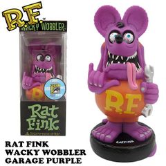 ラットフィンク ボビングヘッド ガレージ パープル【RAT FINK】【FUNKO】